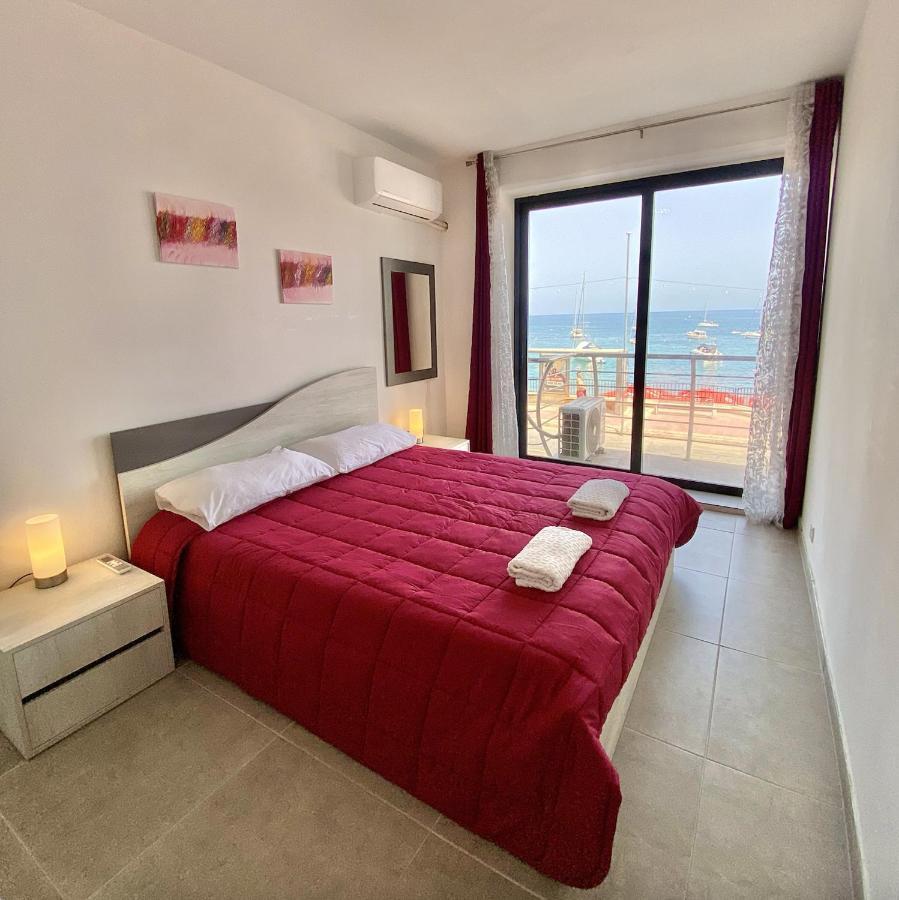 F1 1 Lovely Room, Bathroom And Living Shared St. Julian's Exterior foto